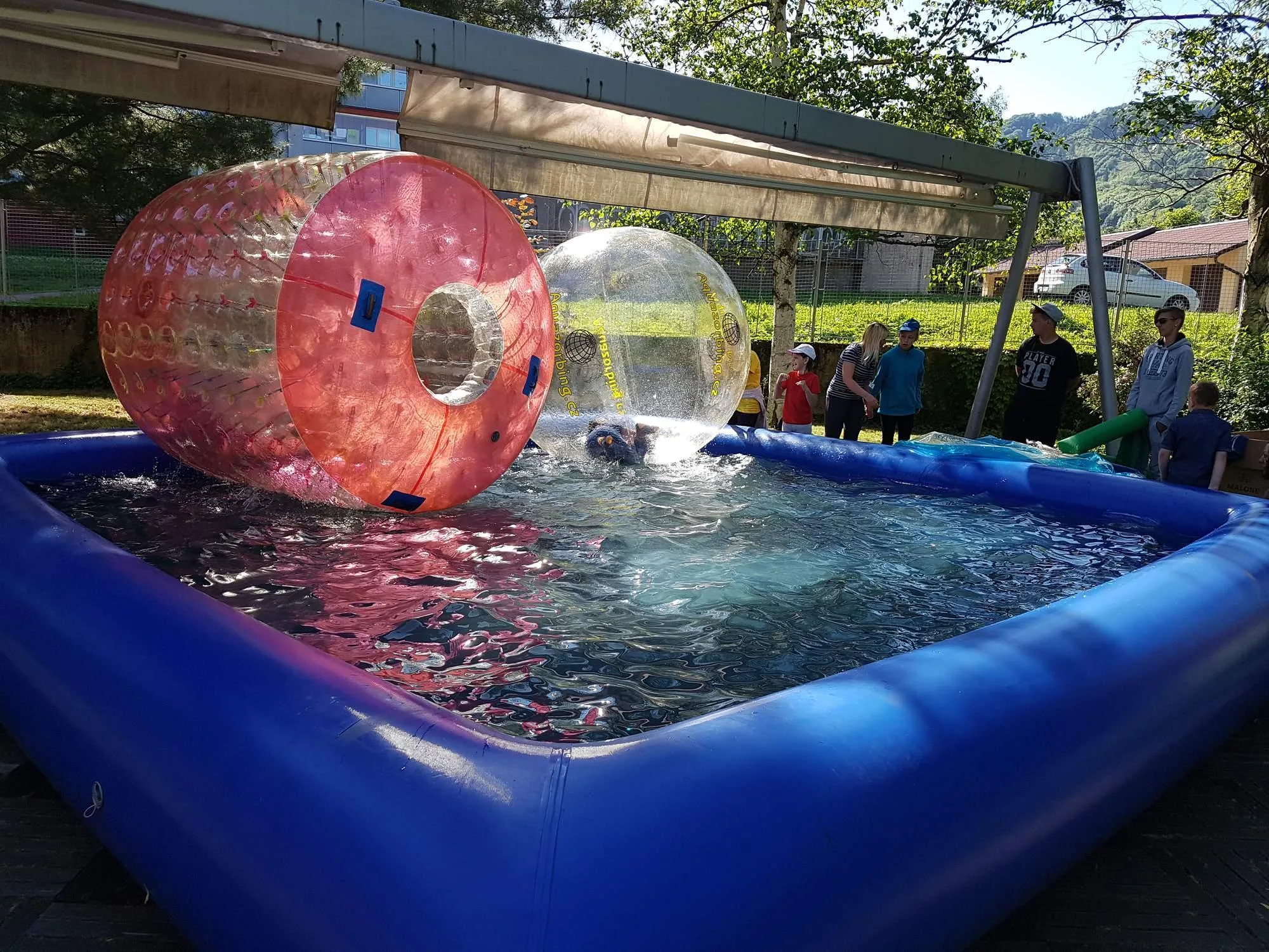 10m x 10m Inflatable pool for event Commercial Grade water park equipment large inflatable pool for kids inflatable water pool Inflatable Square Water Pool - 图片 4