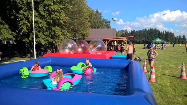 10m x 8m Water Zorb Ball Inflatable Pool Large Water Park Inflatable pool for event large inflatable pool for kids  inflatable water pool Inflatable Square Water Pool Giant Inflatable Swimming Pool - 图片 3