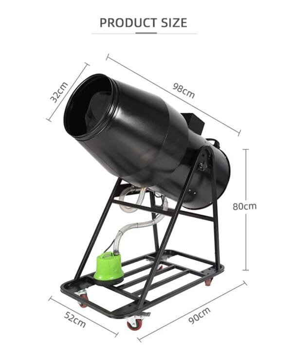 Jet Foam Machine 3000W Jet Foam Machine Cannon Party Pool Spray Foam Machine Outdoor Spray Foam Making Machine For Kids 3000W party foam machine - 图片 3