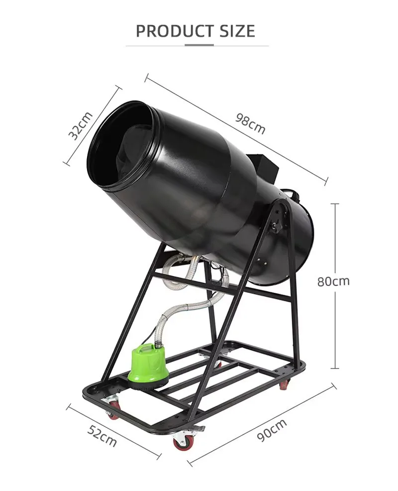 Jet Foam Machine 3000W Jet Foam Machine Cannon Party Pool Spray Foam Machine Outdoor Spray Foam Making Machine For Kids 3000W party foam machine - 图片 3