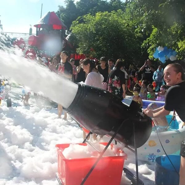 Jet Foam Machine 3000W Jet Foam Machine Cannon Party Pool Spray Foam Machine Outdoor Spray Foam Making Machine For Kids 3000W party foam machine - 图片 5
