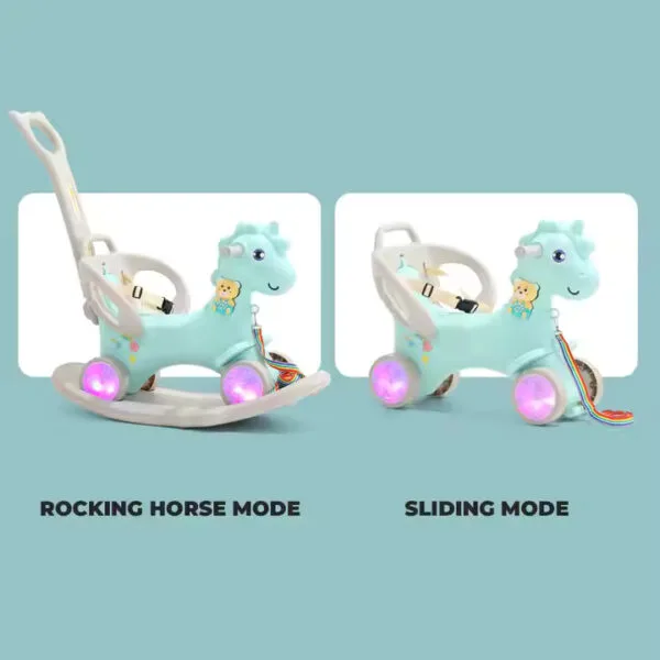 Ride on horses Boutique Children Multifunctional Plastic Rocking Horse Toys Twister Car