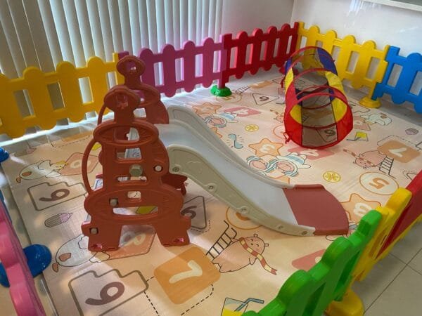 Kids Party Center Indoor Children Playground Home kids play center Kids Party Center Kindergarten Play Center Safety Play Center Plastic Playpen Fence Kids Plastic Slide Kids Play Tunnel - 图片 4