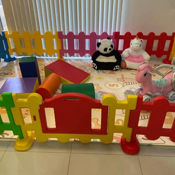 Home kids play center Kids Party Center Indoor Children Playground  Kindergarten Play Center Safety Play Center Plastic Playpen Fence Plush Sit Baby Sofa Rocking Horse kids foam block