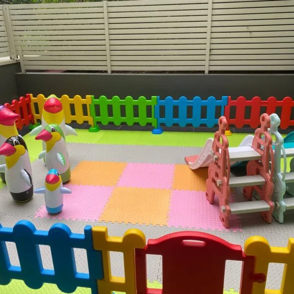 Kids Party Center Home kids play center  Kids Party Center Kindergarten Play Center Safety Play Center Plastic Playpen Fence Kids Plastic Slide Inflatable Penguin Tumbler 12m2