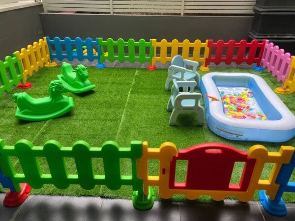 Outdoor Children Playground Kids Party Center Home kids play center Kids Party Center Kindergarten Play Center Safety Play Center Magnetic Fishing Game Set  Plastic Rocking Horse 12m2 - 图片 2