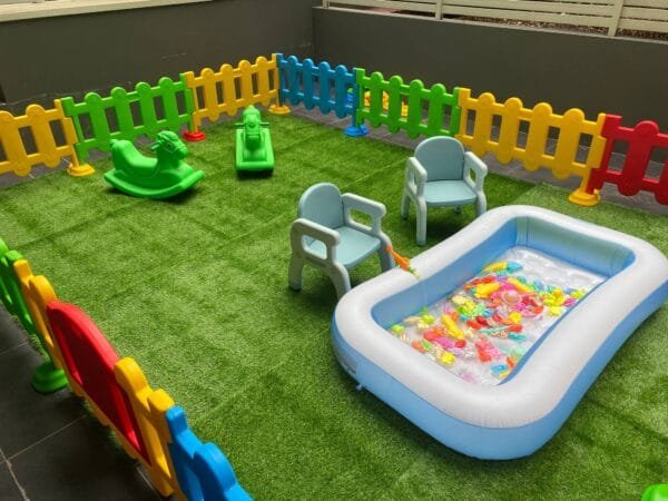  Outdoor Children Playground Kids Party Center Home kids play center Kids Party Center Kindergarten Play Center Safety Play Center Magnetic Fishing Game Set  Plastic Rocking Horse 12m2 - 图片 3