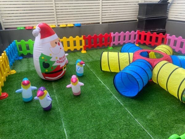 Outdoor kids play center Kids Party Center Kids Party Center Kindergarten Play Center Safety Play Center Children's crawl tunnel Inflatable Tumbler Inflatable Penguin Tumbler 16m2