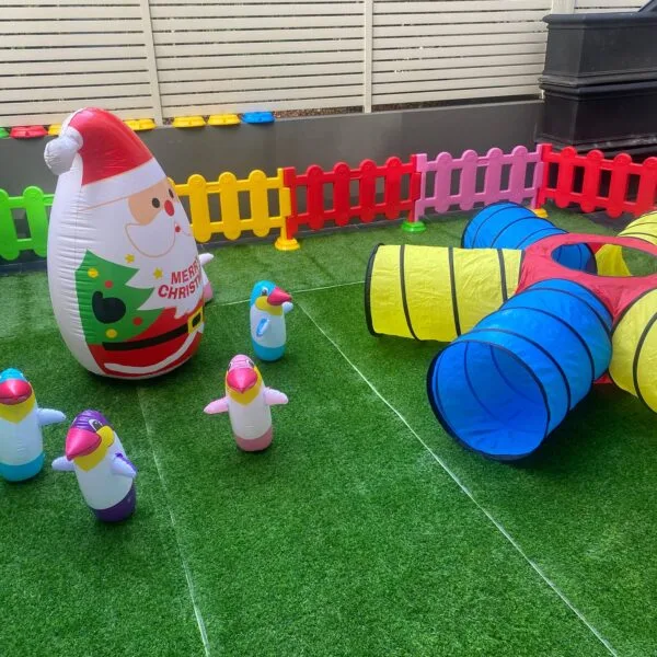 Outdoor kids play center Kids Party Center Kids Party Center Kindergarten Play Center Safety Play Center Children's crawl tunnel Inflatable Tumbler Inflatable Penguin Tumbler 16m2