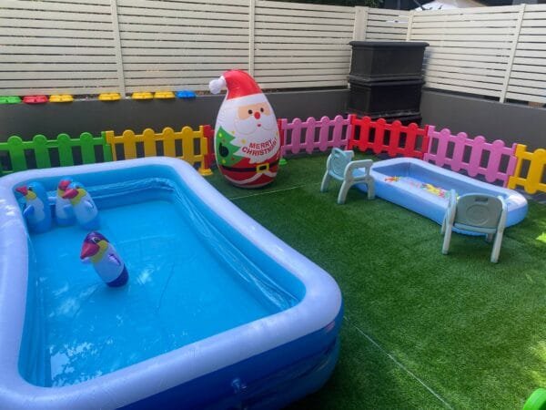 16m2 Home kids play center Kids Party Center Kids Party Center Kindergarten Play Center Safety Play Center Inflatable Swimming Pool Magnetic Fishing Game Inflatable Penguin Tumbler Inflatable Punching Bag - 图片 3