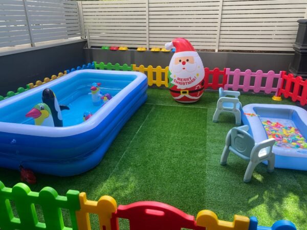 16m2 Home kids play center Kids Party Center Kids Party Center Kindergarten Play Center Safety Play Center Inflatable Swimming Pool Magnetic Fishing Game Inflatable Penguin Tumbler Inflatable Punching Bag - 图片 5