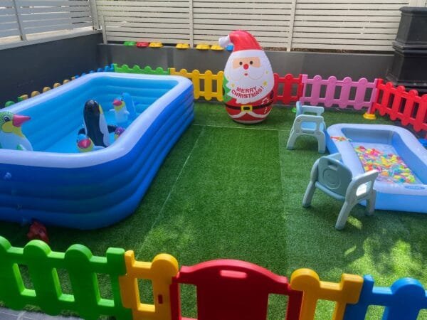 16m2 Home kids play center Kids Party Center Kids Party Center Kindergarten Play Center Safety Play Center Inflatable Swimming Pool Magnetic Fishing Game Inflatable Penguin Tumbler Inflatable Punching Bag - 图片 6