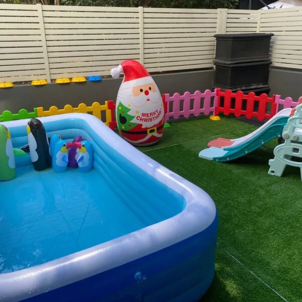 Home kids play center Kids Party Center Kids Party Center Kindergarten Play Center Safety Play Center Inflatable Swimming Pool Plastic Slide Inflatable Penguin Tumbler 16m2