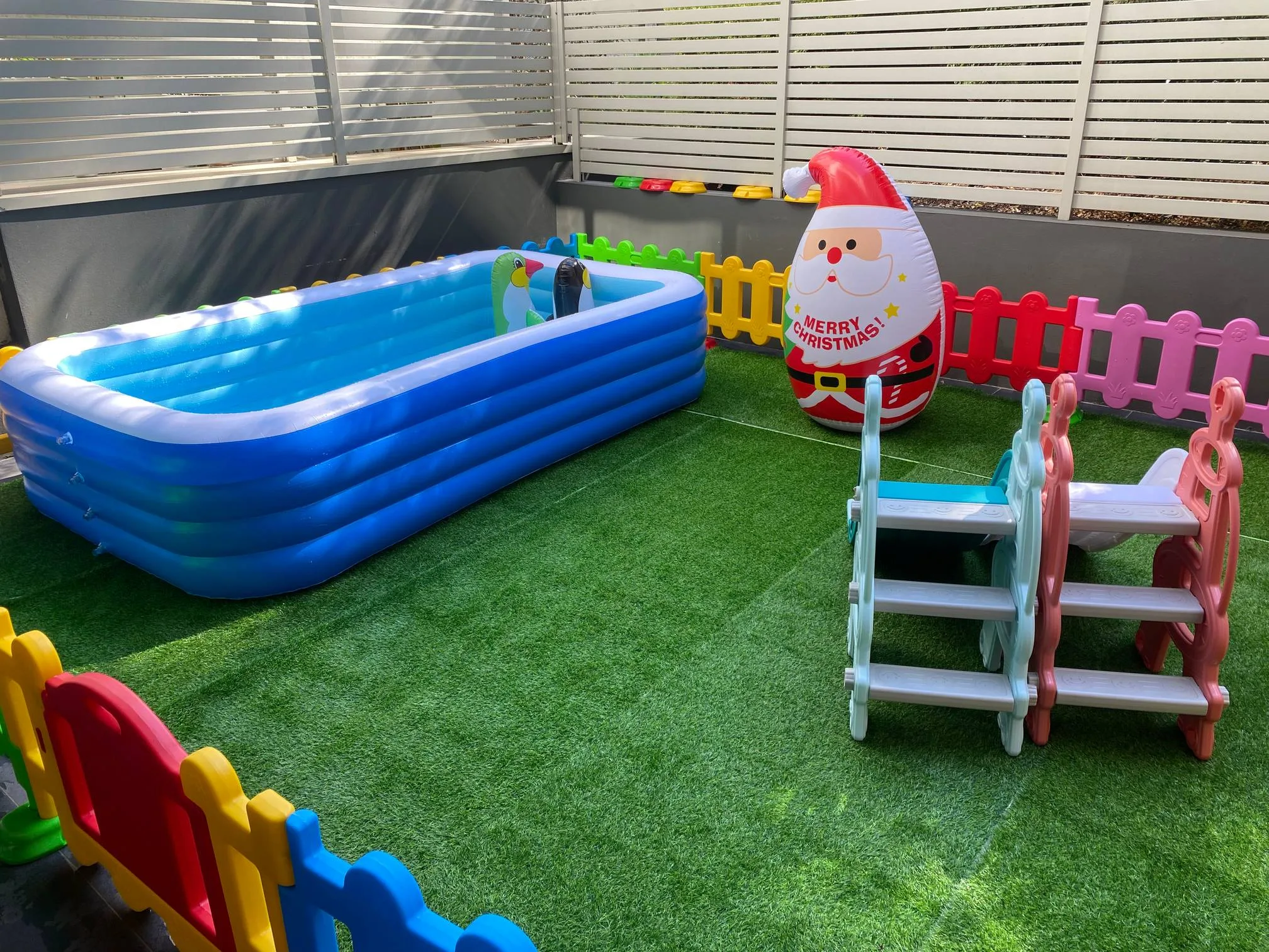Home kids play center Kids Party Center Kids Party Center Kindergarten Play Center Safety Play Center Inflatable Swimming Pool Plastic Slide Inflatable Penguin Tumbler 16m2 - 图片 6