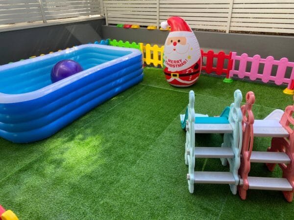 16m2 Home kids play center Kids Party Center Kids Party Center Kindergarten Play Center Safety Play Center Inflatable Swimming Pool  Inflatable Penguin Tumbler Inflatable Punching Bag Plastic Slide - 图片 3