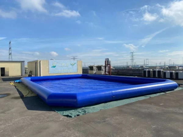 10m x 10m Inflatable pool for event Commercial Grade water park equipment large inflatable pool for kids inflatable water pool Inflatable Square Water Pool